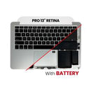 Carcasa superior con bateria y teclado para MacBook Pro 13" Retina