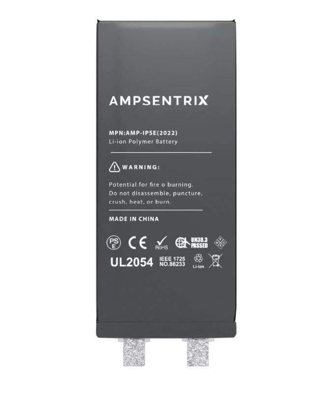 Bateria de reemplazo compatible para iPhone SE 2022 (Soldadura por puntos requerida) (Nucleo AmpSentrix)