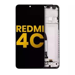 Pantalla LCD con marco para Xiaomi Redmi 14C refurbished en Guatemala, disponibles en todos los colores.