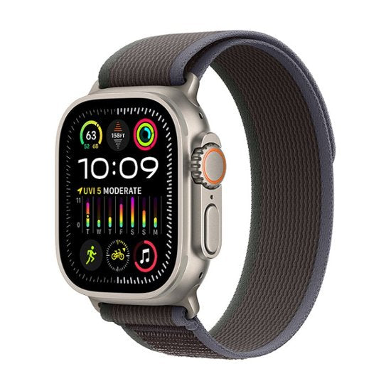 APPLE WATCH ULTRA 2 49MM TITANIUM BLUE AND BLACK