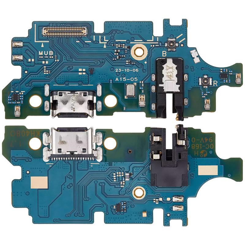 Reparación de puerto de carga con conector de audífonos para Samsung Galaxy A15 y A15 5G en Guatemala. 