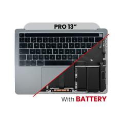 Conjunto de carcasa superior con batería y teclado para MacBook Pro 13"