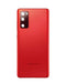 Tapa trasera con lente de camara para Samsung Galaxy S20 FE original (Cloud Red)