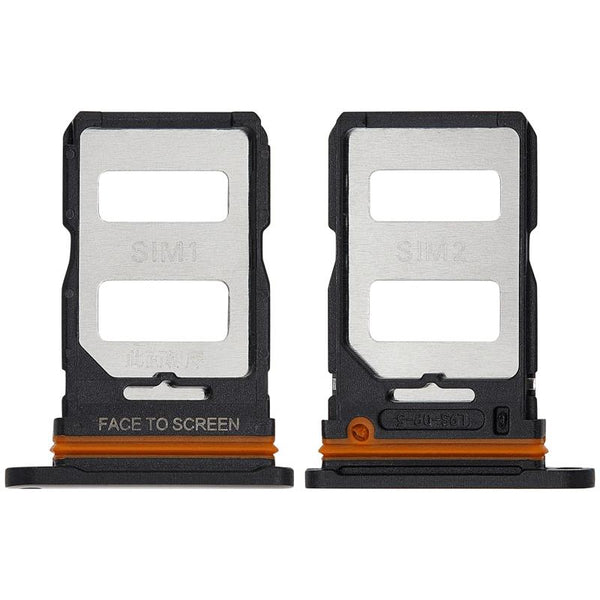 Bandeja de tarjeta SIM compatible para Xiaomi 13 Lite (Negro)