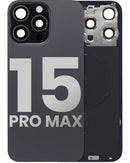 Encuentra tapas traseras usadas con placa de acero, carga inalámbrica, NFC y MagSafe para iPhone 15 Pro Max en Guatemala.