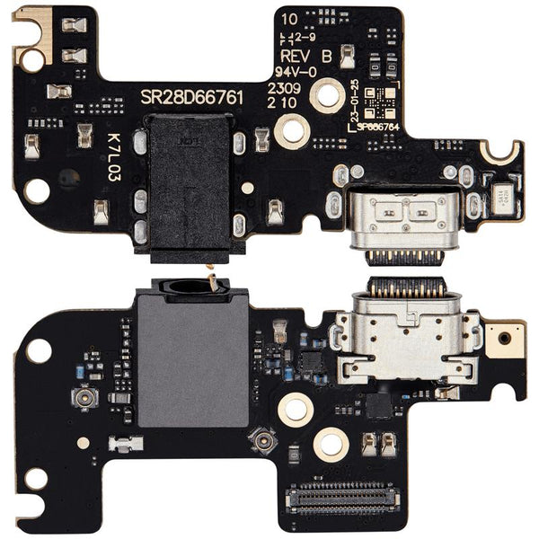 Puerto de carga con jack de auriculares para Motorola Moto G Stylus 5G (XT2315 / 2023)