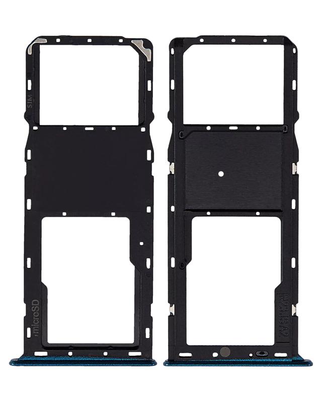 Bandeja para tarjeta SIM simple para Samsung Galaxy A03S (A037U / 2021) (Azul)