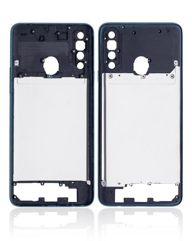 Marco medio compatible para Samsung Galaxy A20S (A207 / 2019) en Guatemala, ideal para reparaciones y servicio técnico de calidad.