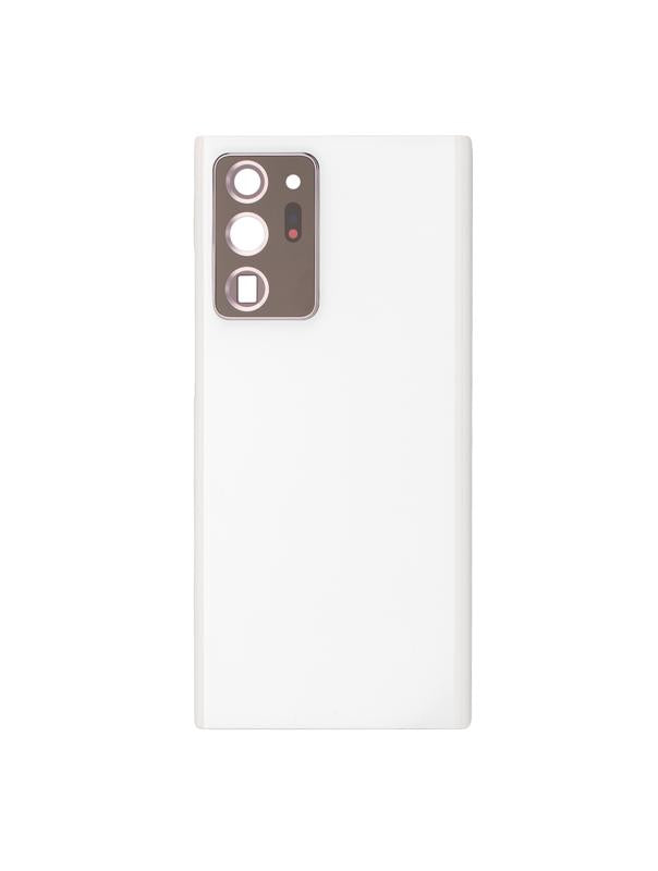 Tapa trasera con lente de camara para Samsung Galaxy Note 20 Ultra (Blanco Mistico)