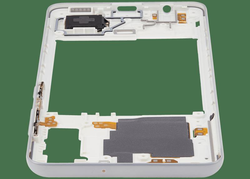 Marco intermedio compatible para Samsung Galaxy A41 en Guatemala, de la mejor calidad y garantía, ideal para reparaciones en talleres especializados de reparación Samsung.