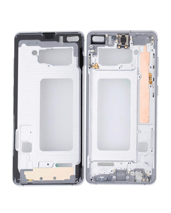 Marco medio compatible y de alta calidad para Samsung Galaxy S10 Plus en Guatemala, ideal para reparaciones y talleres de reparación de celulares.