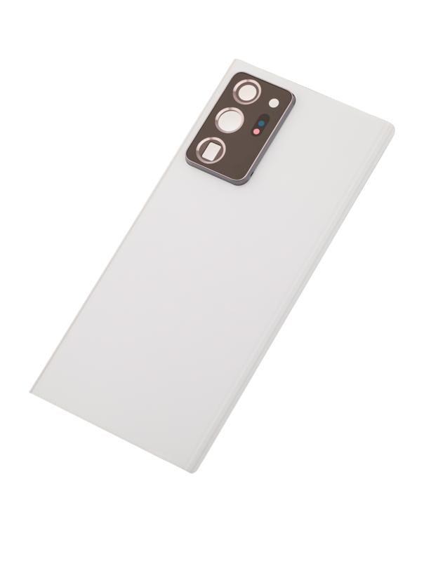 Tapa trasera con lente de camara para Samsung Galaxy Note 20 Ultra (Blanco Mistico)