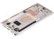 Pantalla OLED con marco para Samsung Galaxy S23 Ultra (US & Internacional) (Reacondicionado) (Crema)