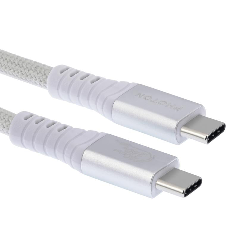 Encuentra el Cable de carga Photon Lorentz de 6.5 pies USB-C a USB-C Thunderbolt 4/USB4 en Guatemala, ideal para tu dispositivo electrónico.