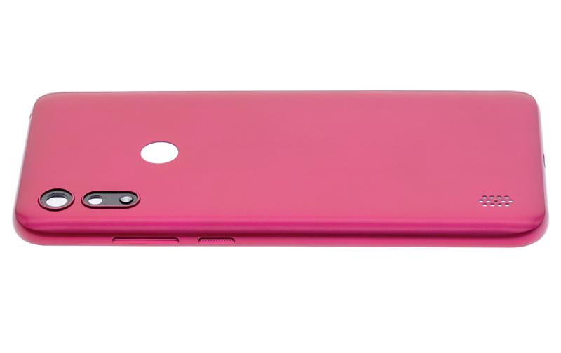 Encuentra la tapa trasera rosa compatible para tu Motorola Moto E6i (XT2053-5 / 2021) en Guatemala con instructivos de reparación y mayorista disponible.