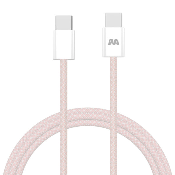 MYBAT CABLE PREMIUM USB-C A USB-C ROSADO