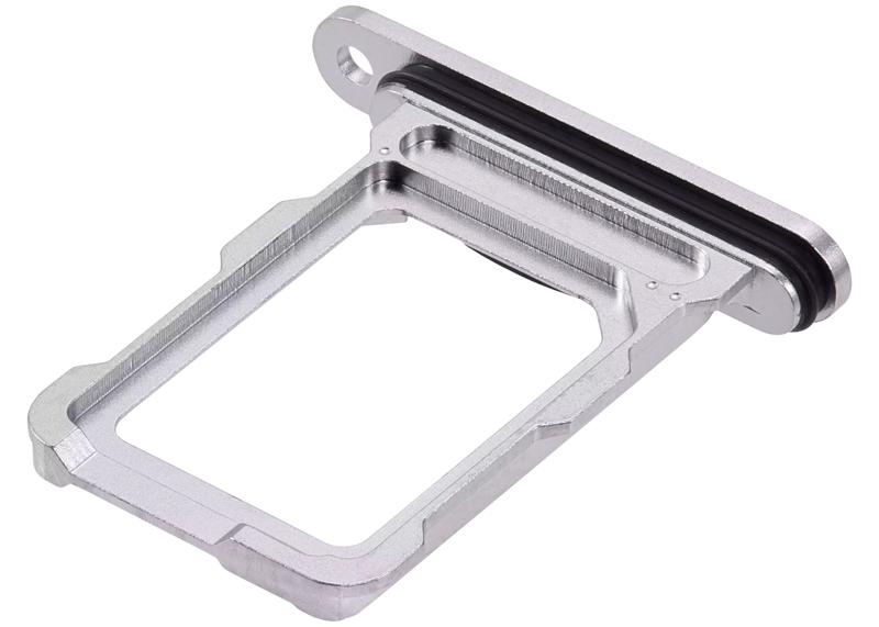 Bandeja doble SIM compatible para iPhone 16 Pro / 16 Pro Max en Guatemala, mayorista de componentes y partes compatibles para reparaciones de iPhone.