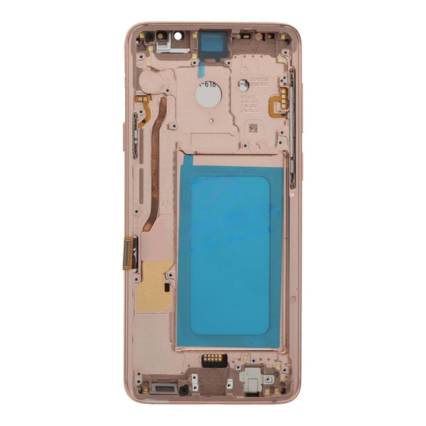 Pantalla para Samsung Galaxy S9 Plus Con Marco Color Dorado - GENERICA