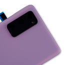 Tapa trasera con lente de camara para Samsung Galaxy S20 FE (Original) (Cloud Lavender)