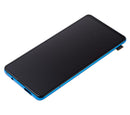 Pantalla OLED con marco para Xiaomi Mi 9T / 9T Pro / K20 / K20 Pro en Guatemala, disponible en color Glacier Blue para reparaciones rápidas en talleres mayoristas.