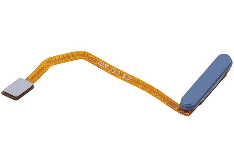 Lector de huellas con cable flex para Samsung Galaxy A15 (A155 / 2023) (Azul Optimista)