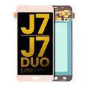 Pantalla OLED sin marco para Samsung Galaxy J7 / J7 Duo (J710 / 2016) (Reacondicionada) (Oro)