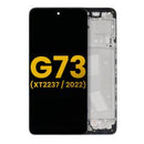 Encuentra la mejor pantalla LCD con marco para tu Motorola Moto G73 en Guatemala, disponible en 2022 y con garantía.