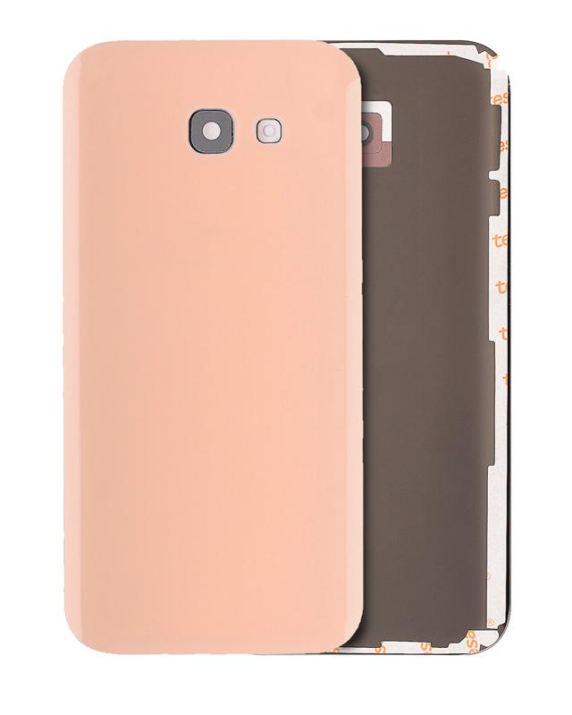 Encuentra la tapa trasera compatible de color rosa para Samsung Galaxy A5 en Guatemala, mayorista de componentes Samsung y reparaciones.