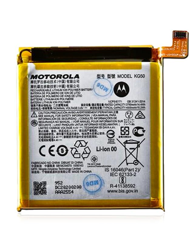 Encuentra la batería de reemplazo KG50 para Motorola Moto One Hyper en Guatemala con garantía y repuestos originales OEM.