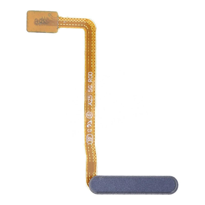 Cable Flex de Boton de Encendido y Sensor de Huella para Samsung Galaxy A25 A256 Azul Medianoche Original