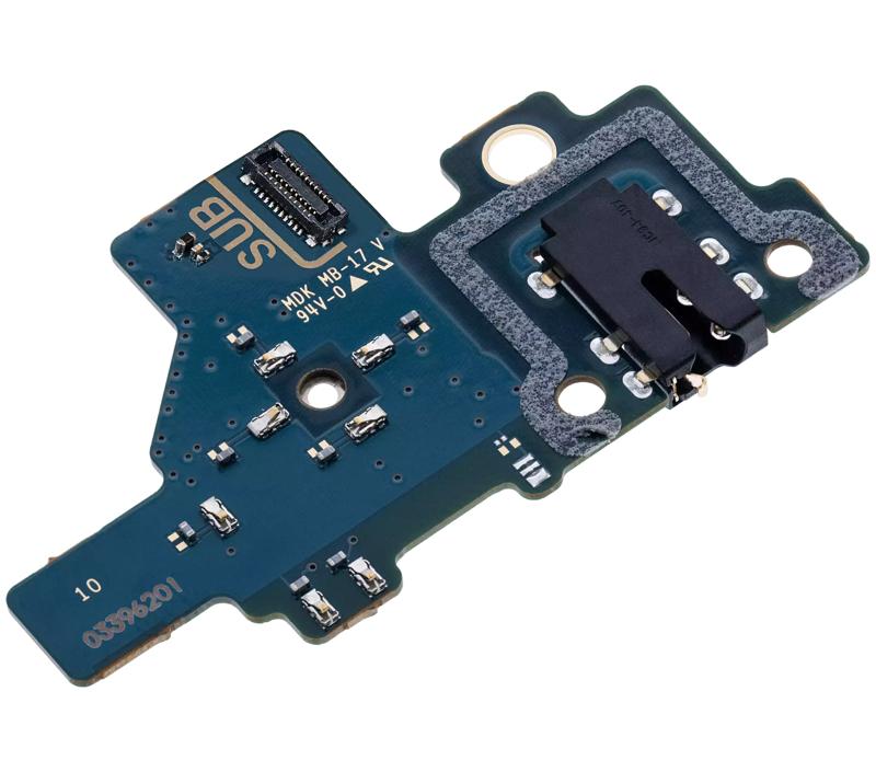 Placa PCB con conector de audifonos Samsung Galaxy Tab S6 Lite 10.4 (P610 / P615) ( 2020)