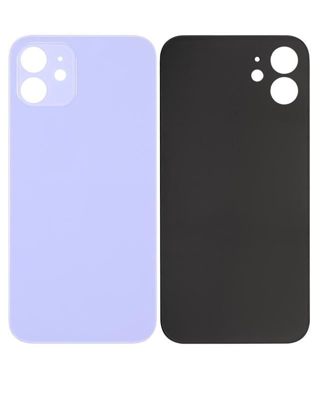 Tapa trasera para iPhone 12 (Morado) con adhesivo 3M