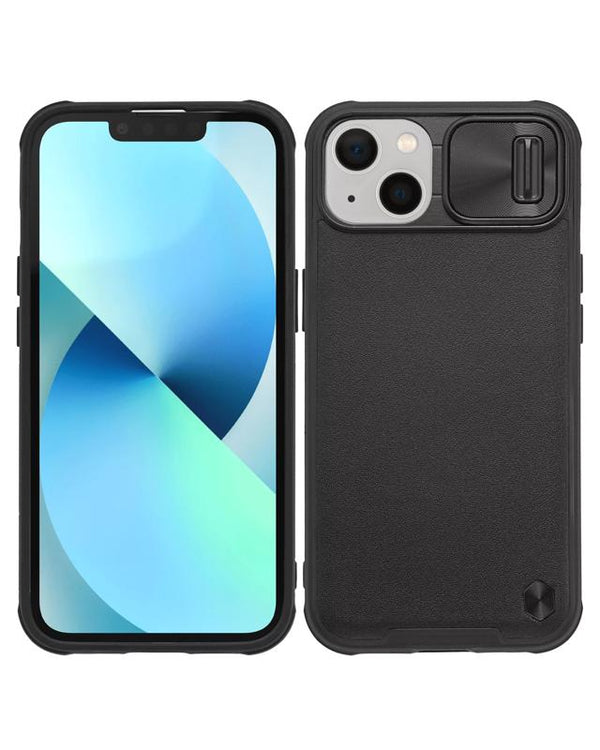 Protege tu iPhone 13 en Guatemala con la funda resistente Armadillo Slate en color negro, el accesorio perfecto para garantizar su protección.