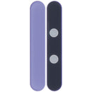 Borde de vidrio 5G para iPhone 12 / 12 Mini (Morado)