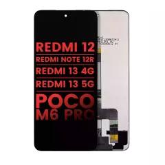 Encuentra pantallas LCD sin marco para Xiaomi Redmi 12, Redmi Note 12R, Redmi 13 en Guatemala.