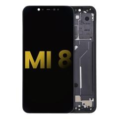 Pantalla OLED con marco para Xiaomi Mi 8 (Reacondicionado) (Negro)