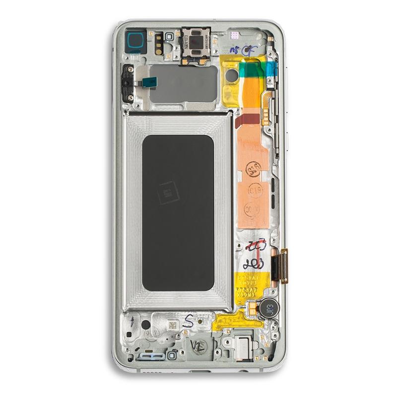 Lente de camara trasera con soporte para Samsung Galaxy A35 5G