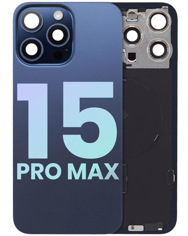 Encuentra la tapa trasera original para iPhone 15 Pro Max en Guatemala con garantía y servicio de backorder.