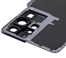 Tapa trasera con lente de camara para Samsung Galaxy S21 Ultra original (Phantom Black)