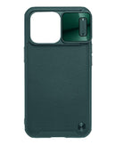 Encuentra la funda resistente Armadillo Slate para iPhone 13 Pro color verde en Guatemala.