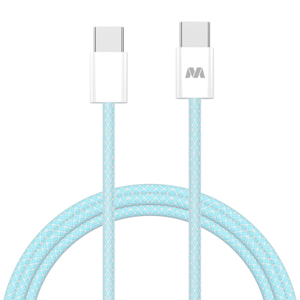 MYBAT CABLE PREMIUM USB-C A USB-C CELESTE