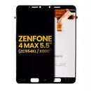 Reparación de pantalla LCD para Asus ZenFone 4 Max Pro en Guatemala con pantalla refurbished disponible en negro.