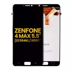 Reparación de pantalla LCD para Asus ZenFone 4 Max Pro en Guatemala con pantalla refurbished disponible en negro.