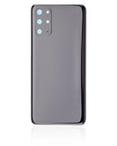 Tapa trasera con lente de camara para Samsung Galaxy S20 Plus (Negro Cosmico)