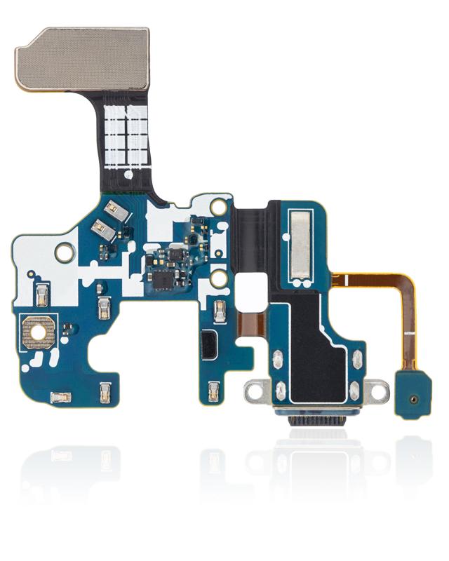 Reparacion de puerto de carga con cable flexible para Samsung Galaxy Note 8 en Guatemala.