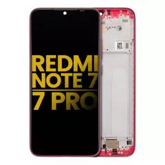 Reparación de pantalla LCD con marco para Xiaomi Redmi Note 7 / 7 Pro en Guatemala.