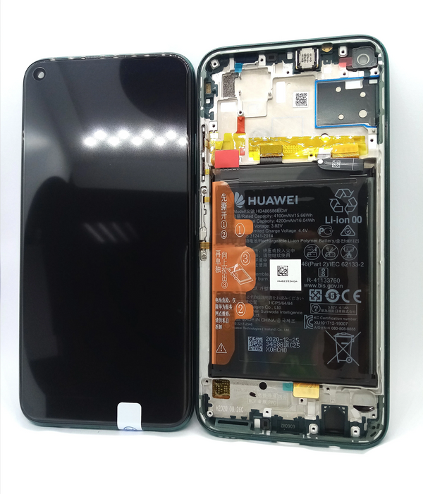 Pantalla para Huawei P40 Lite con marco y bateria - Original