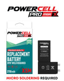 Bateria PowerCell para iPhone XS Max Lista para soldadura spot