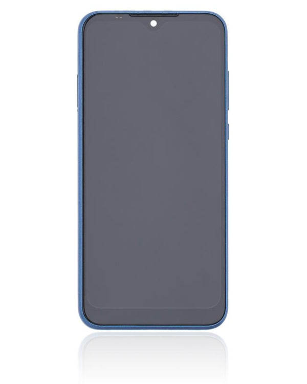 Pantalla LCD con marco para Motorola Moto E (XT2052 / 2020) (Reacondicionado) (Azul Medianoche)