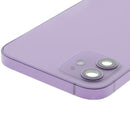 Tapa trasera con componentes pequenos pre-instalados para iPhone 12 (Version US) (Morado)